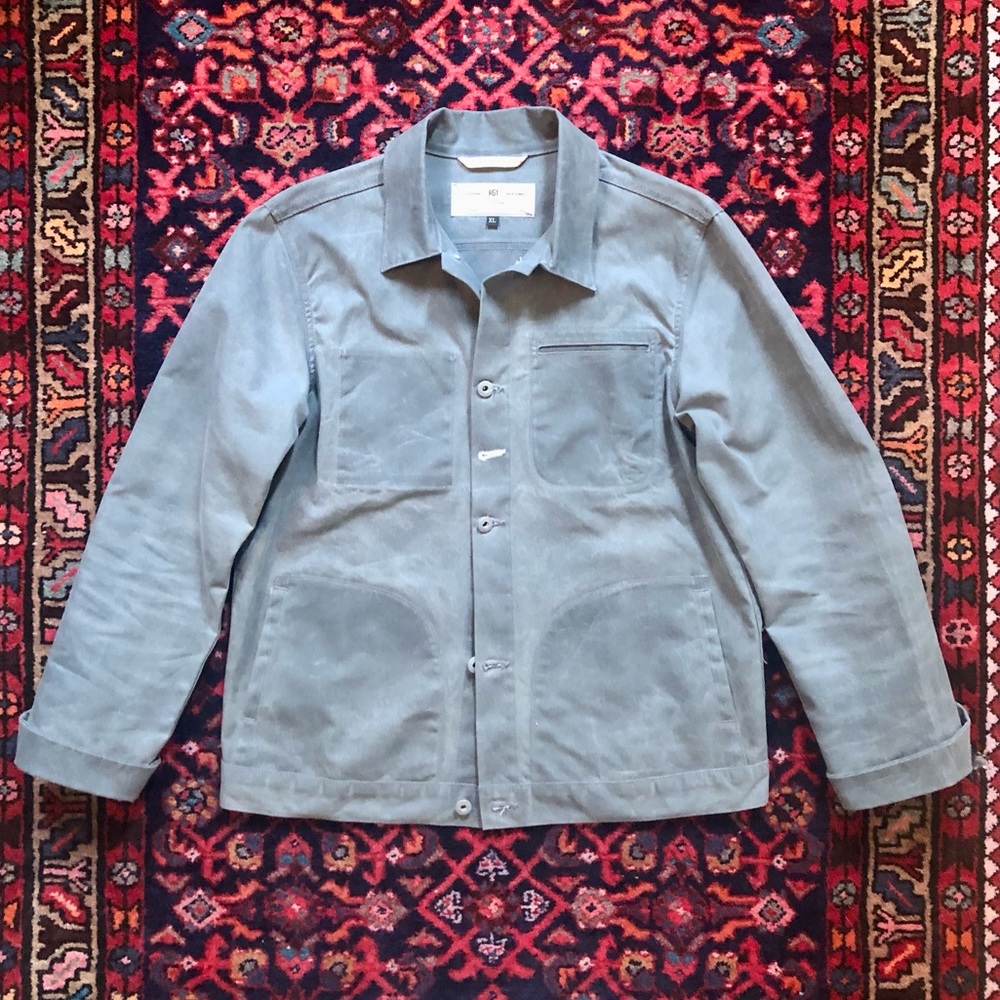 RGT SUPPLY JACKET - WAXED GREY RIDGELINE